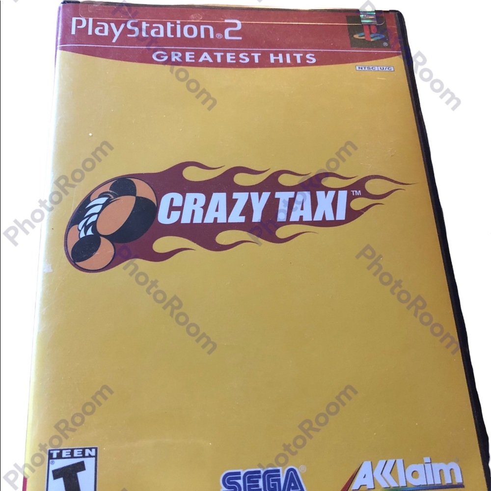 Crazy Taxi Greatest Hits (Sony PlayStation 2, 2002) PS2 Tested Works Manual CIB
